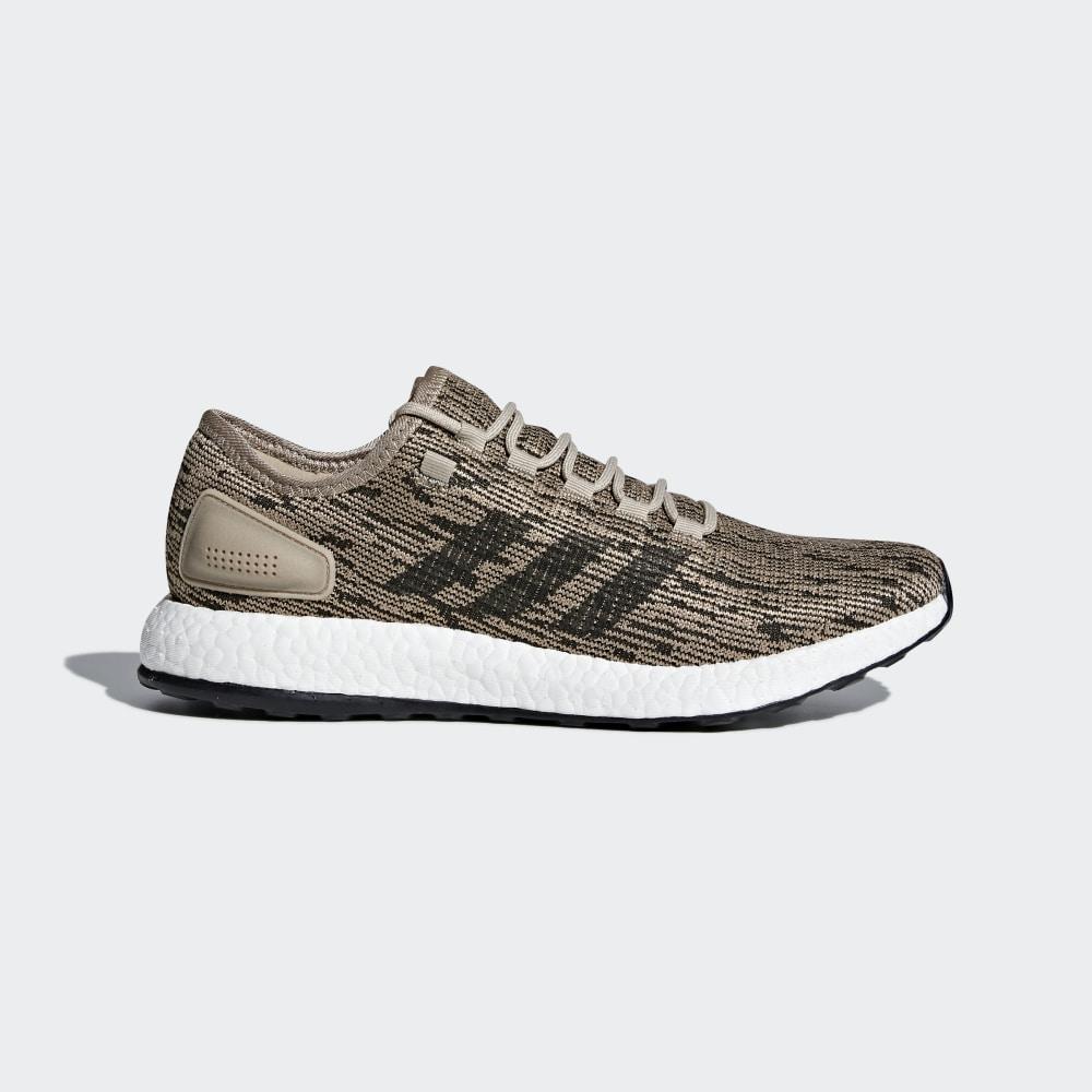 Adidas Men's Pureboost Running Shoes Khaki Ireland BB6282